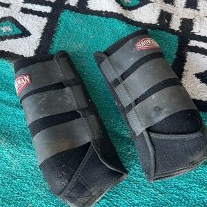 Showman Black Horse Boots